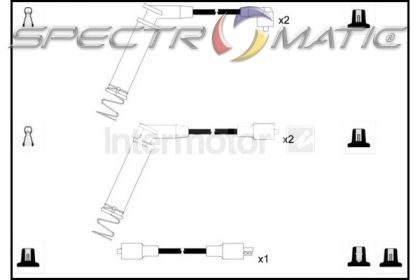 73633 ignition cable leads kit OPEL FRONTERA OMEGA A VECTRA A CALIBRA