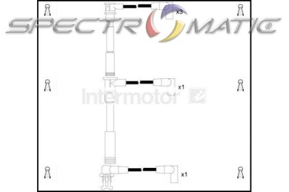 73763 ignition cable leads kit RENAULT SAFRANE 2.0 2.2 J7R734 J7R735 J7T760