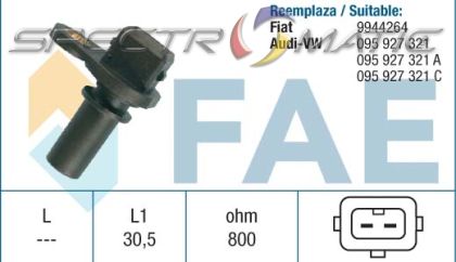 18781 /79008/ сензор AUDI 100 80 90 A3 A4 A6 ALLROAD R8 VW BORA CORRADO GOLF 3 4 LUPO 095927321